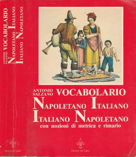 Vocabolario Napoletano Italiano Italiano Napoletano - copertina