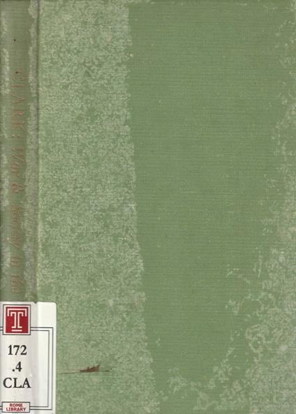 War and society in the seventeenth century - copertina