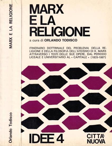 Marx e la religione - copertina