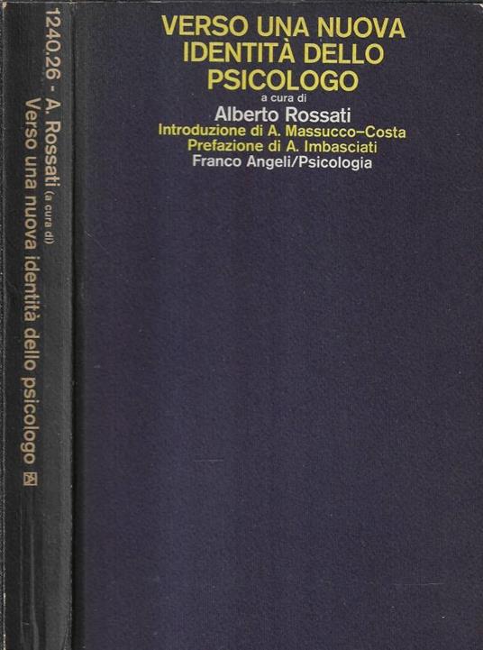 Verso una nuova identità dello psicologo - copertina