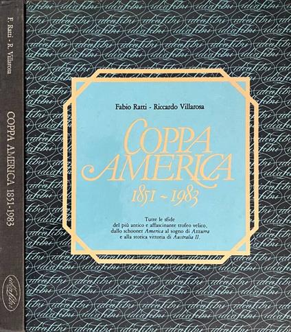 Coppa America 1851-1983 - copertina