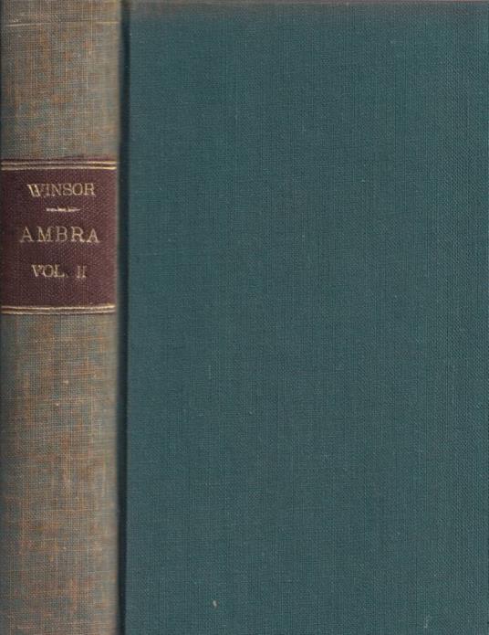 Ambra, vol. II - copertina