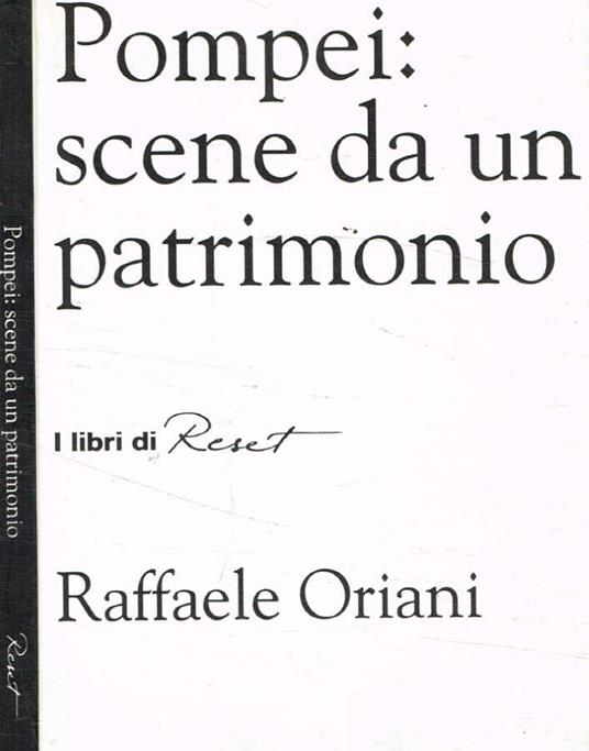 Pompei: scene da un patrimonio - copertina