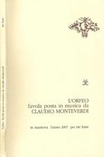 L' Orfeo, favola posta in musica da Claudio Monteverdi