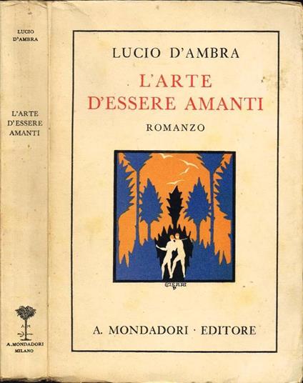 L' arte d'essere amanti - Lucio D'Ambra - copertina