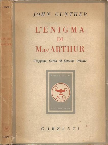 L' Enigma di MacArthur - John Gunther - copertina