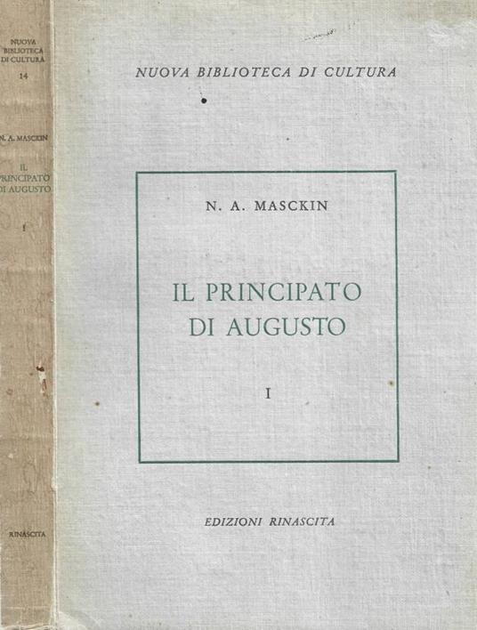 Il Principato di Augusto 1 - N. A. Masckin - copertina