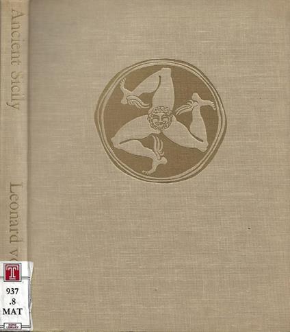Ancient Sicily - Leonard von Matt - copertina