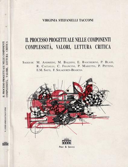 Il processo progettuale nelle componenti - Virginia Stefanelli Tacconi - copertina