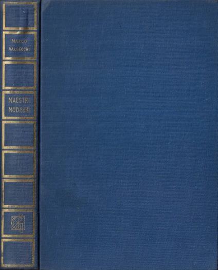 Maestri moderni - Marco Valsecchi - copertina