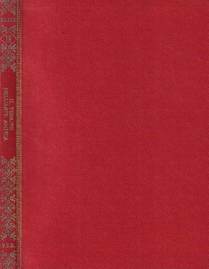 Il tessuto nell'arte antica - W. Fritz Volbach - copertina