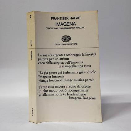 Imagena - Frantisek Halas - copertina