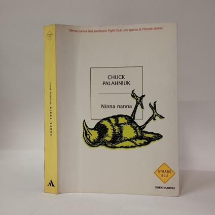 Ninna nanna - Chuck Palahniuk - copertina