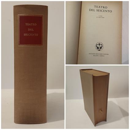 Teatro del Seicento - copertina