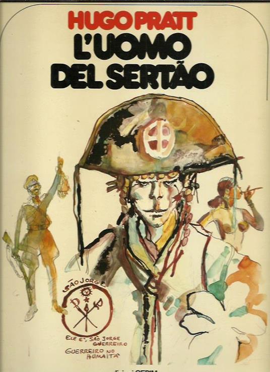 L' uomo del Sertao - Hugo Pratt - copertina