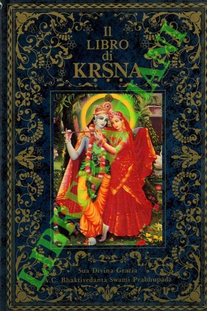 Il libro di Krsna - copertina