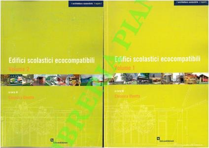 Edifici scolastici ecocompatibili - Eleonora Oleotto - copertina