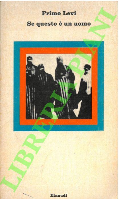 Se questo é un uomo. - Primo Levi - copertina