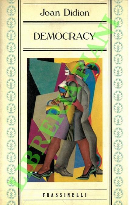 Democracy - Joan Didion - copertina