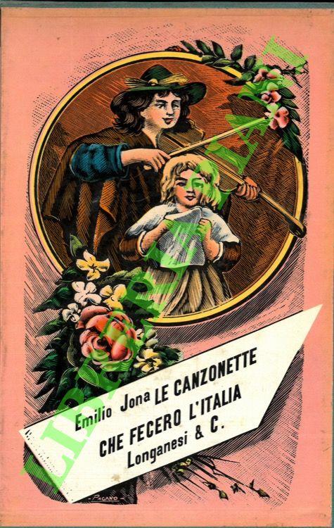 Le canzonette che fecero l'Italia - Emilio Jona - copertina