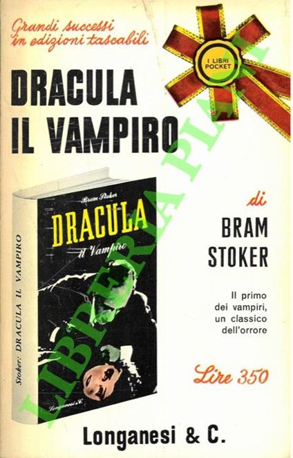 Dracula il vampiro - Bram Stoker - copertina