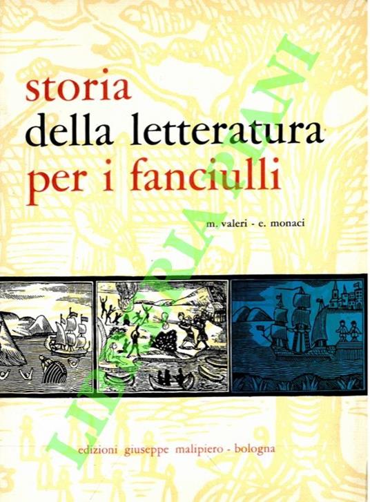 Storia della letteratura per i fanciulli - copertina