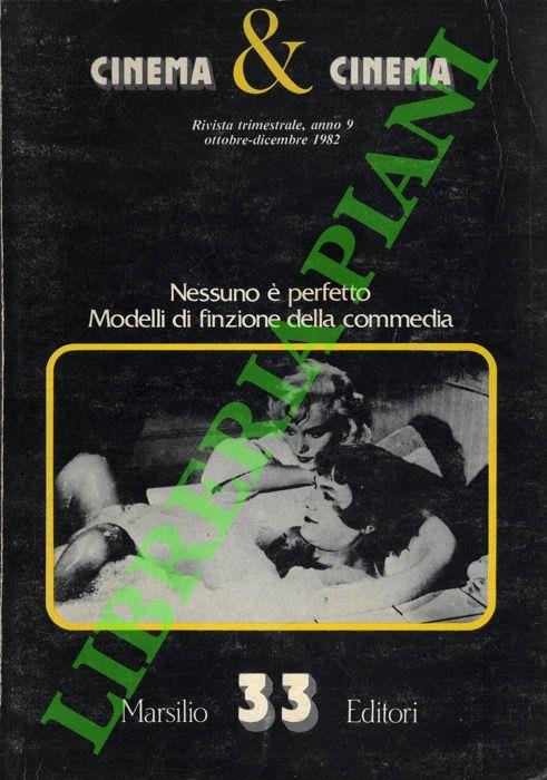 Cinema & Cinema. Nessuno è perfetto. Modelli di finzione nella commedia - Guido Fink - copertina