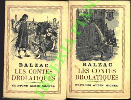 Les Contes Drolatiques - Honoré de Balzac - copertina