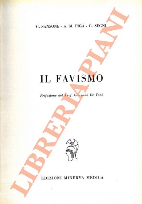 Il favismo - copertina