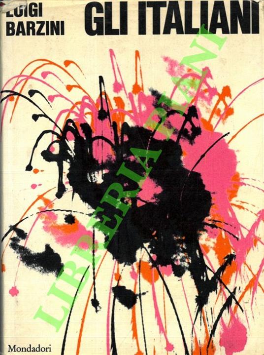 Gli Italiani. - Luigi Barzini - copertina