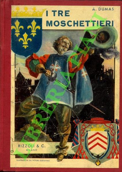 I tre moschettieri. - Alexandre Dumas - copertina