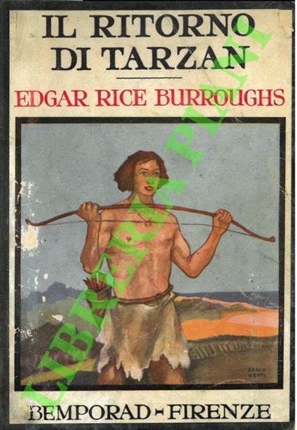 Il ritorno di Tarzan - Edgar Rice Burroughs - copertina