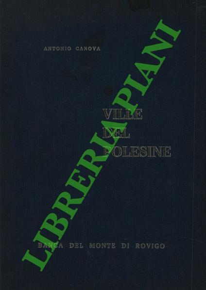 Ville del Polesine - Antonio Canova - copertina