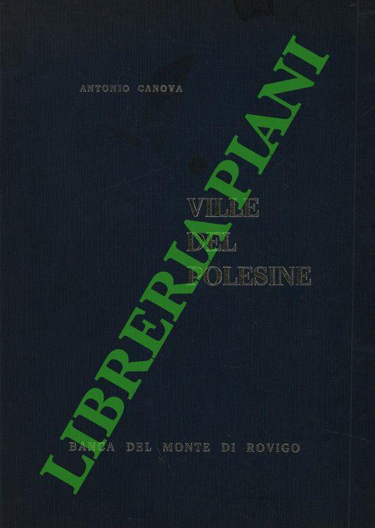 Ville del Polesine - Antonio Canova - copertina