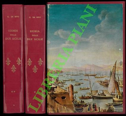 Storia delle due Sicilie dal 1847 al 1861. - Giacinto De Sivo - copertina