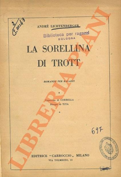sorellina di Trott - André Lichtenberger - copertina