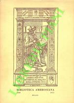 Biblioteca Ambrosiana. 1609-1975