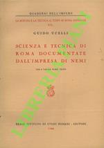 Scienza e tecnica di Roma documentate dall'impresa di Nemi