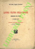 La Lavinia Feltria della Rovere marchesa del Vasto. Da documenti inediti
