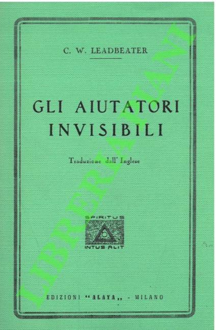 Gli aiutatori invisibili - copertina