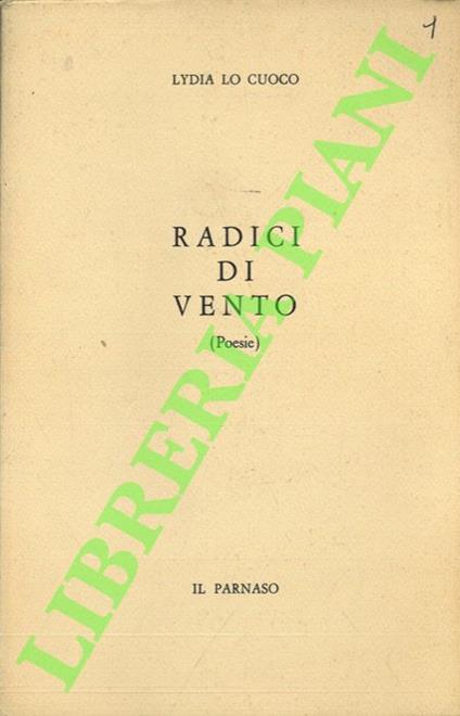 Radici di vento. (Poesie) - copertina