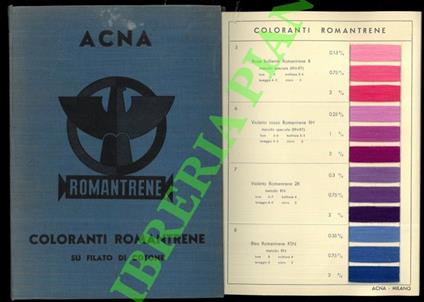 Coloranti Romantrene su filato di cotone - copertina