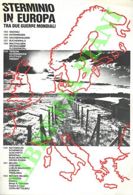 Sterminio in Europa tra due guerre mondiali - copertina