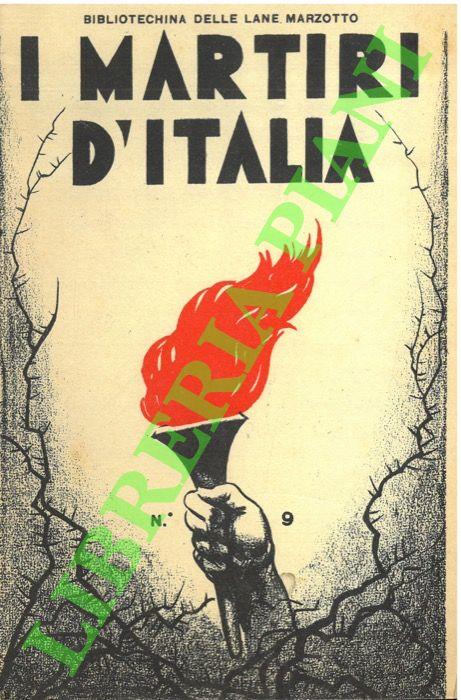 I martiri d'Italia. - copertina