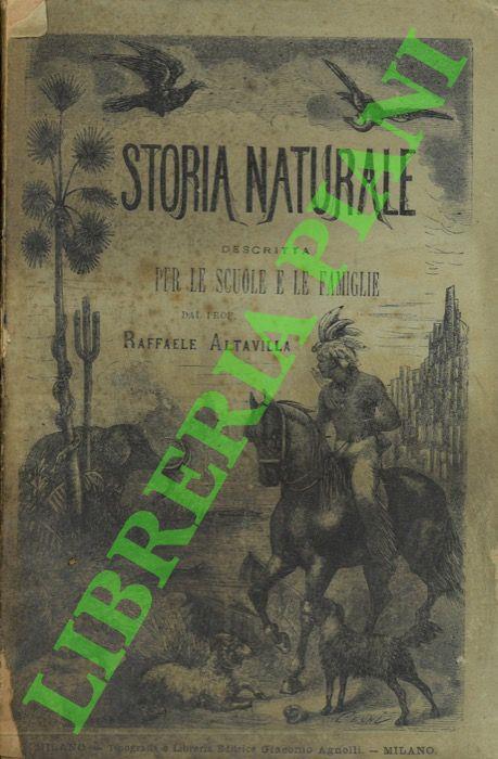 Manuale completo di storia naturale per le scuole e le famiglie - Raffaele Altavilla - copertina