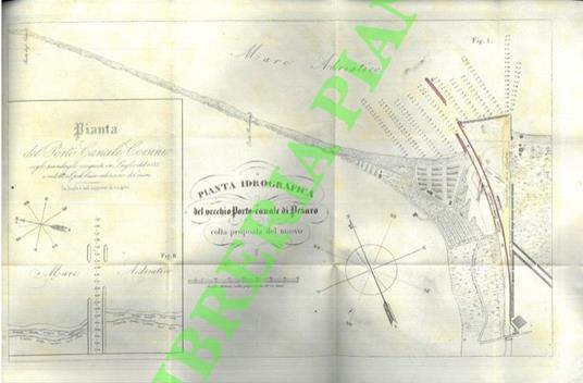 Sul Porto-Canale di Pesaro all'Illustrissimo sig. Paolo Giorgi F. F. di Gonfaloniere - Alessandro Cialdi - copertina