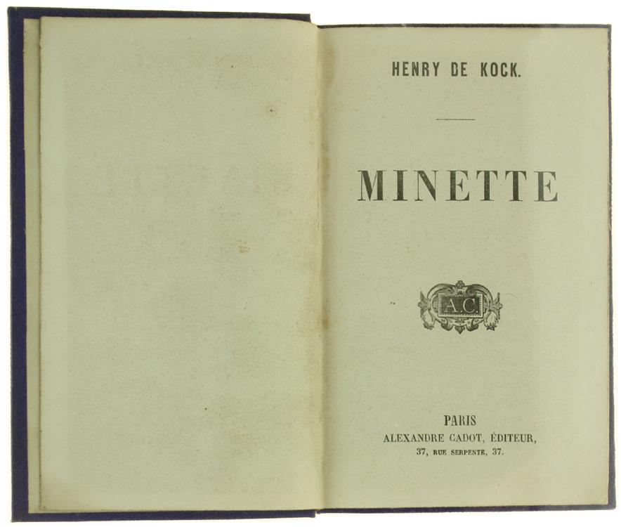 Minette [Edition Originale]