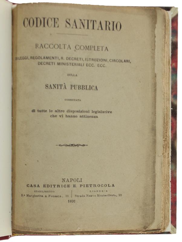 Bergoglio Libri d'Epoca Snc