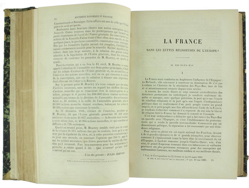 Le Correspondant. Recueil Périodique. Religion, Philosophie, Politique, Sciences, Litterature, Beaux-Arts. Tome 127 De La Collection. Nouvelle Série, Tome 91