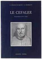 Le Cefalee. Presentazione Di R.Vizioli